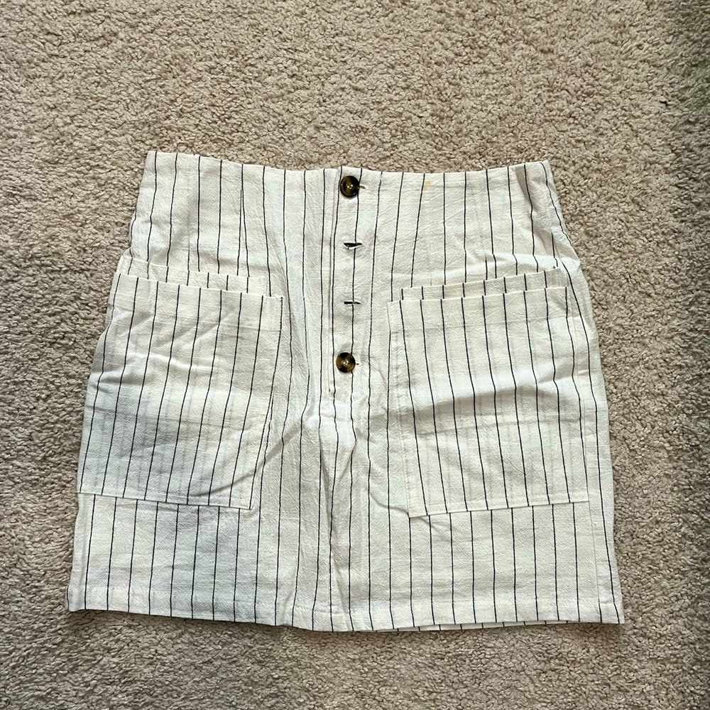 Striped skirt
